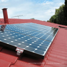 Off Grid Pitched Tile Roof Home Solar System 30KW
